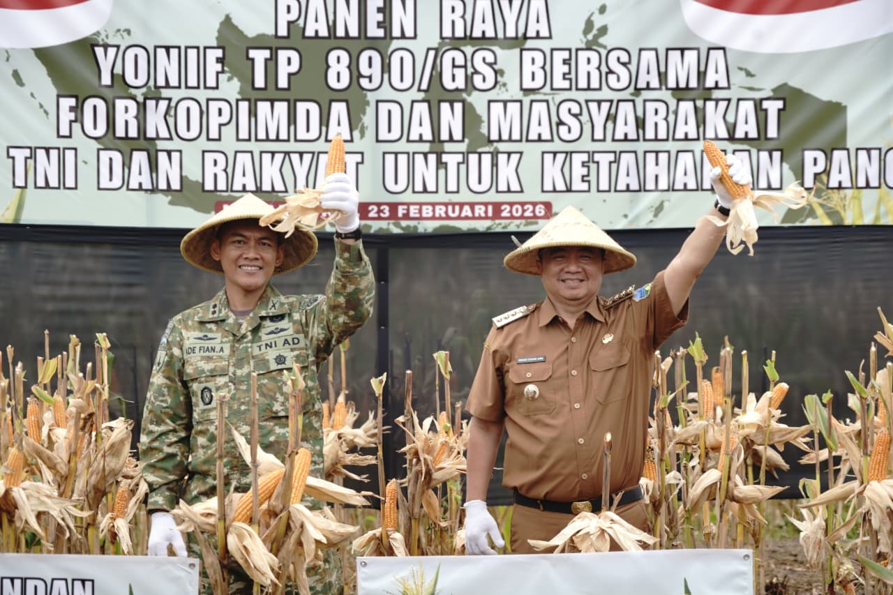 Panen Raya Jagung di Mekarmukti Garut Jaga Stabilitas Pangan